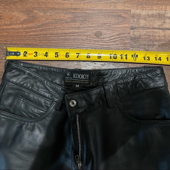 Kookie high rise biker leather pants size M. Excellent condition. - Picture 5 of 5
